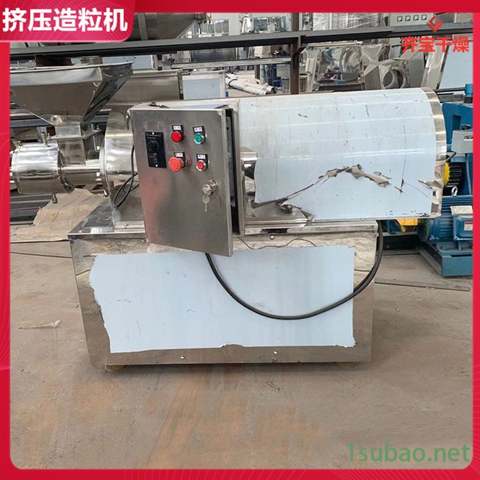 双螺杆单螺杆挤压造粒机 螺杆挤压机 污泥造粒机设备 污泥螺杆挤压颗粒机厂家图3