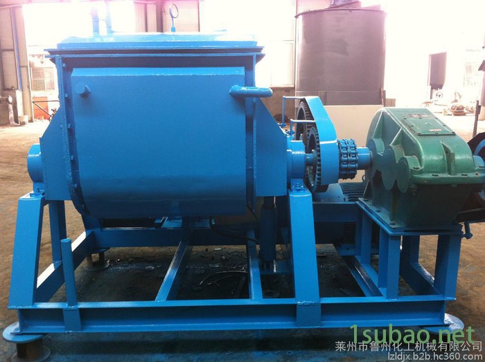 鲁州节能新款螺杆挤出加大重型丁基胶捏合机，高粘度物料专用捏合机、混捏锅图2