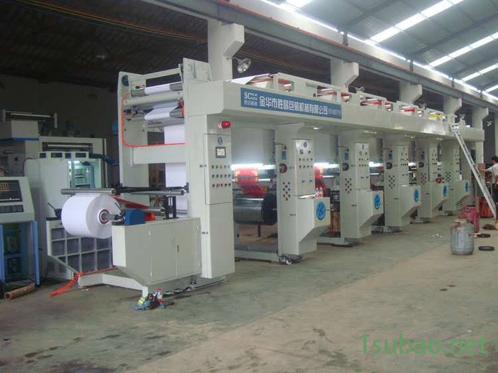 大版径彩色春联印刷机    全自动3米长对联凹版印刷机 胜昌机械**图3