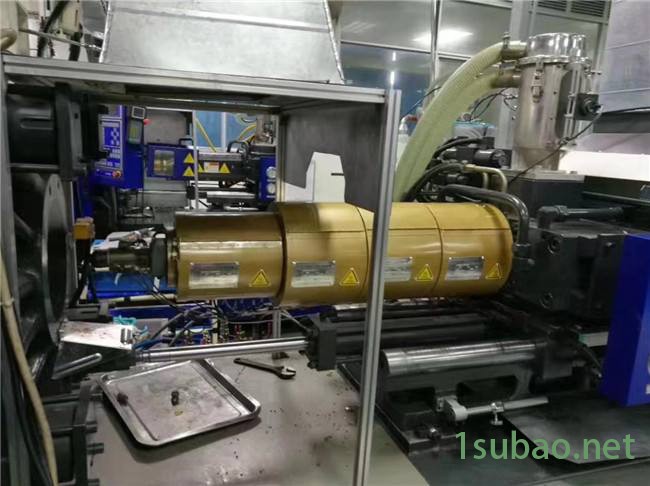 富强鑫注塑机料管_成型机螺杆打滑怎么处理_65熔喷布机单螺杆图2