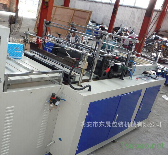 【东晨】专业生产500型垃圾袋连卷制袋机 垃圾袋制袋机图2