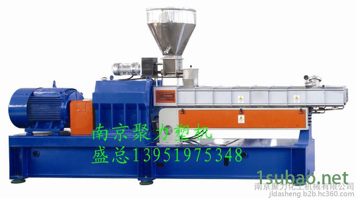 色母粒双螺杆造粒机   双螺杆挤出机厂家  果筐料造粒机厂家专用造粒机厂家    TPE TPU TPR 弹性体改性图3
