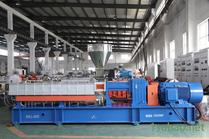 色母粒双螺杆造粒机   双螺杆挤出机厂家  果筐料造粒机厂家专用造粒机厂家    TPE TPU TPR 弹性体改性图7