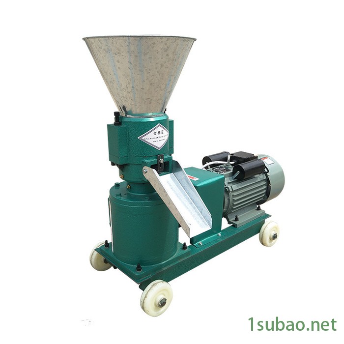 供应 单螺杆塑料造粒机富兴 供应家用养殖牛羊饲料颗粒机图4