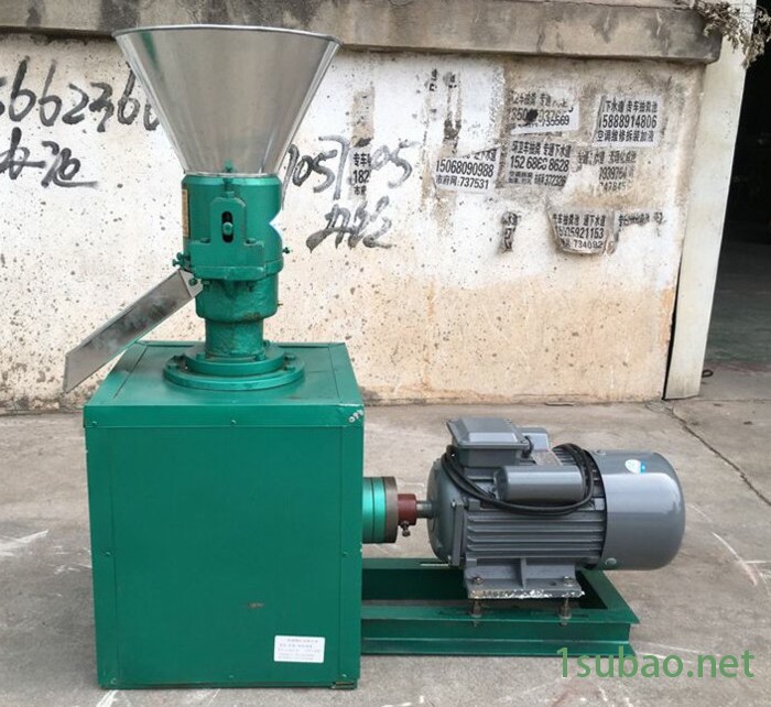 供应 单螺杆塑料造粒机富兴 供应家用养殖牛羊饲料颗粒机图2