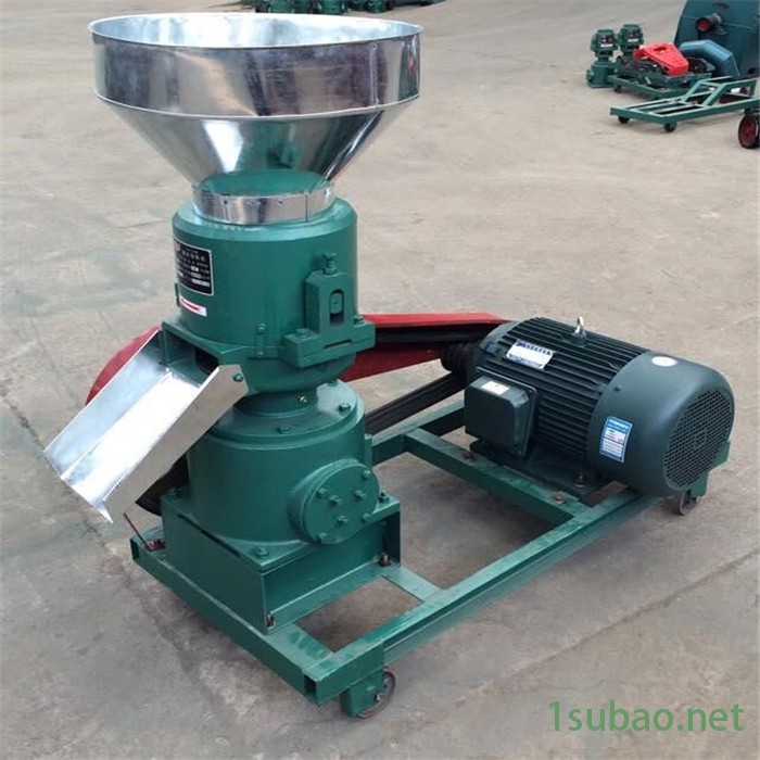 供应 单螺杆塑料造粒机富兴 供应家用养殖牛羊饲料颗粒机图3