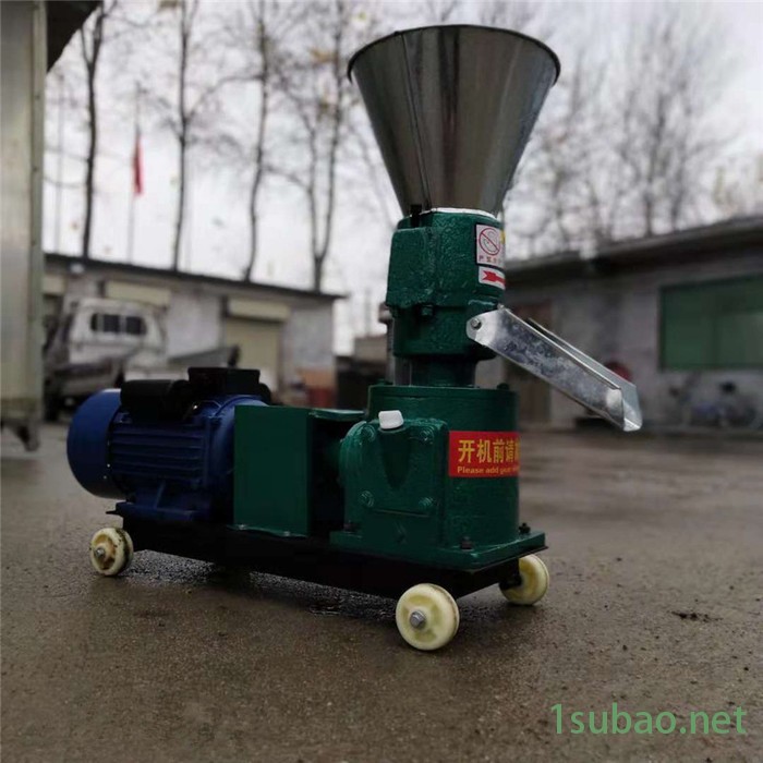 供应 单螺杆塑料造粒机富兴 供应家用养殖牛羊饲料颗粒机图8