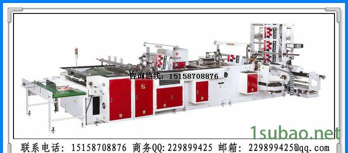 制袋机-全自动塑胶手提袋制袋机（一机四用）图3