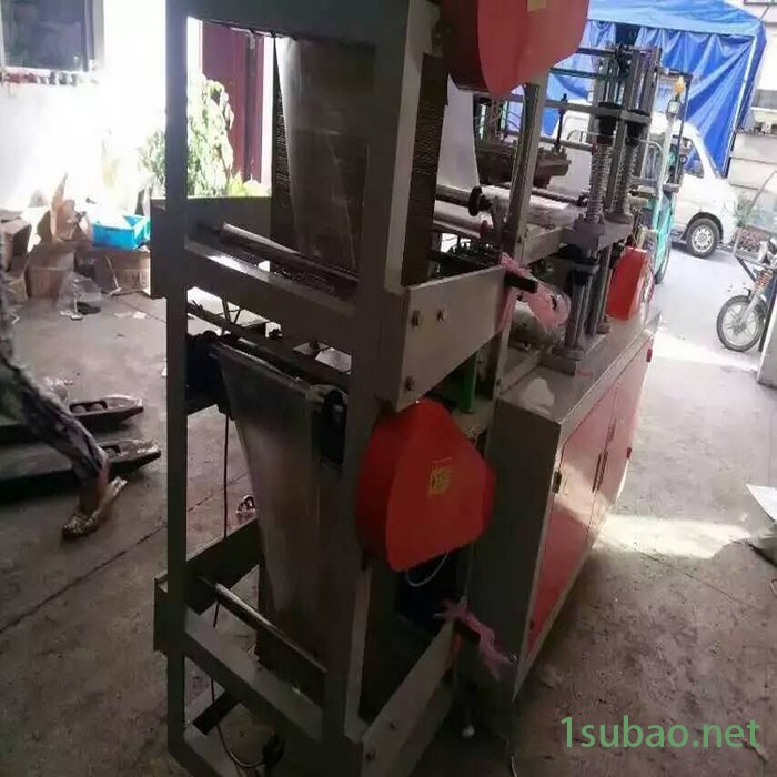 云邦600连卷垃圾袋制袋机 双道无心连卷制袋机 平口连卷袋制袋机图2