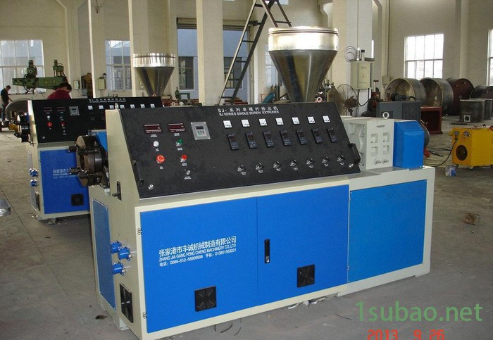 ** SJ系列单螺杆挤出机 硅胶管挤出机 高速pvc挤出机图2