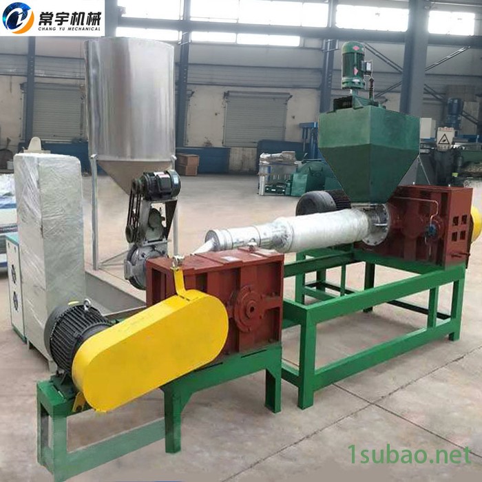 【常宇 塑料造粒机】编织袋造粒机 各种型号废旧塑料再生造粒颗粒挤出机 方便袋双螺杆塑料造粒机大型图6