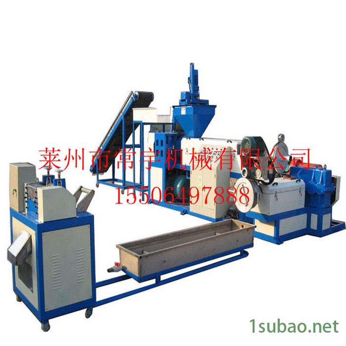 塑料造粒机 塑料机械 大棚膜造粒机 135-230型塑料再生机  双螺杆塑料造粒机大型再生塑料颗粒机挤出机图5