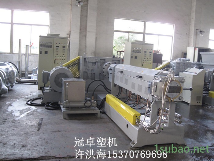 供应塑料混色造粒机/单螺杆挤出机/单螺杆造粒设备图3