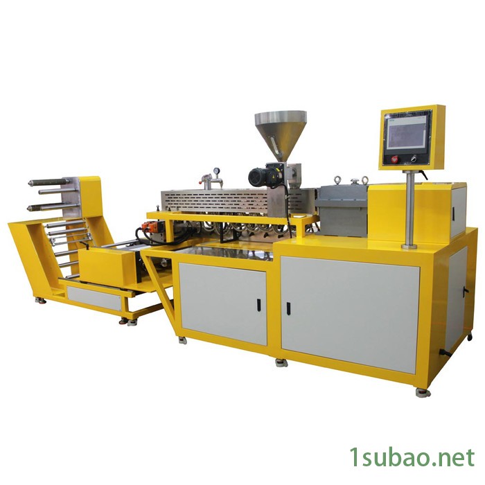 锡华厂家XH-432-25 实验型塑料拉伸膜机 PE流延薄膜机 单螺杆片材挤出机 拉伸膜机图2