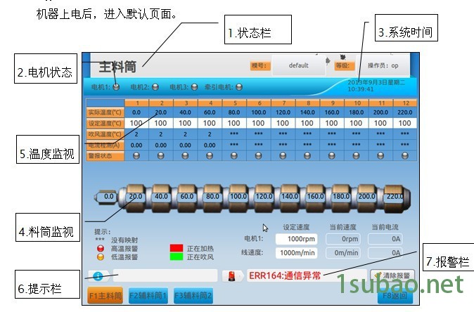 供应华成HC-JC110单螺杆挤出机/挤出机控制系统图2