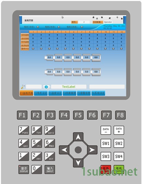 供应华成HC-JC110单螺杆挤出机/挤出机控制系统图3