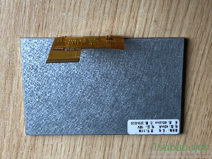 5寸液晶屏480*272 群创玻璃40pin脚RGB接口喷码机液晶显示屏厂家图2