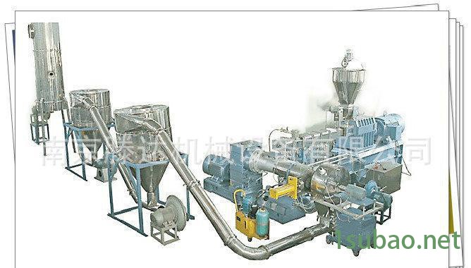 滕达直销做工精密南京双螺杆挤出机 异向双螺杆挤出机图1