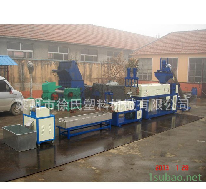 180型塑料造粒机单螺杆再生塑料造粒机挤出机图2