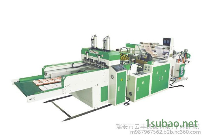 供应聚乙烯/PE颗粒YF-SHS450*2 高速制袋机，高产量速度快图2
