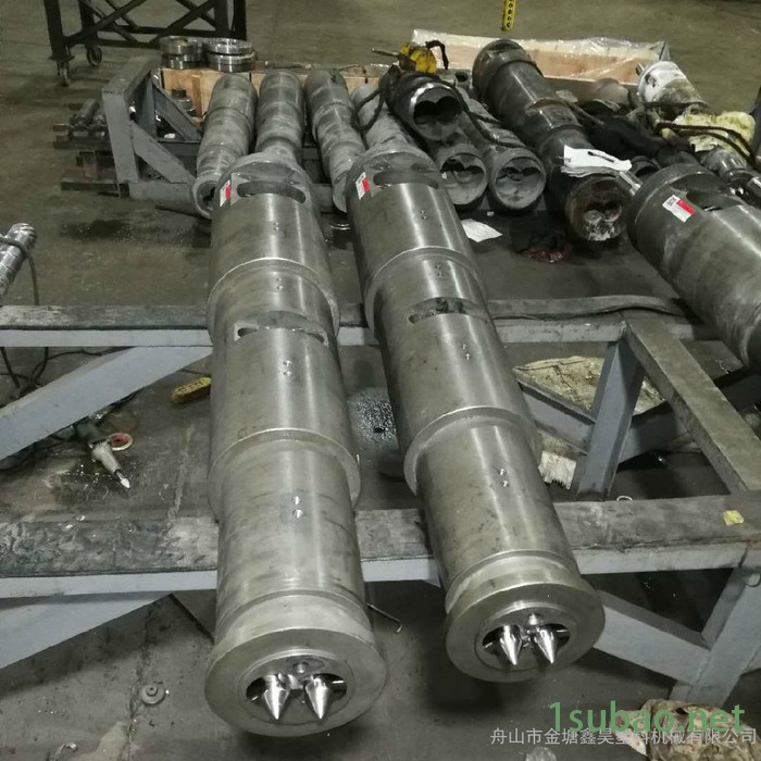 鑫昊螺杆 挤出机螺杆 单螺杆制造 双螺杆 挤出机螺杆  单螺杆挤出机组 机筒螺杆 按需加工定制 欢迎来电洽谈图2