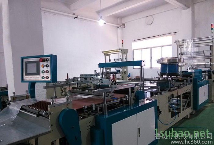 供应鲁班仔机械全自动装拉头制袋机  自封袋制袋机 品质保障图2