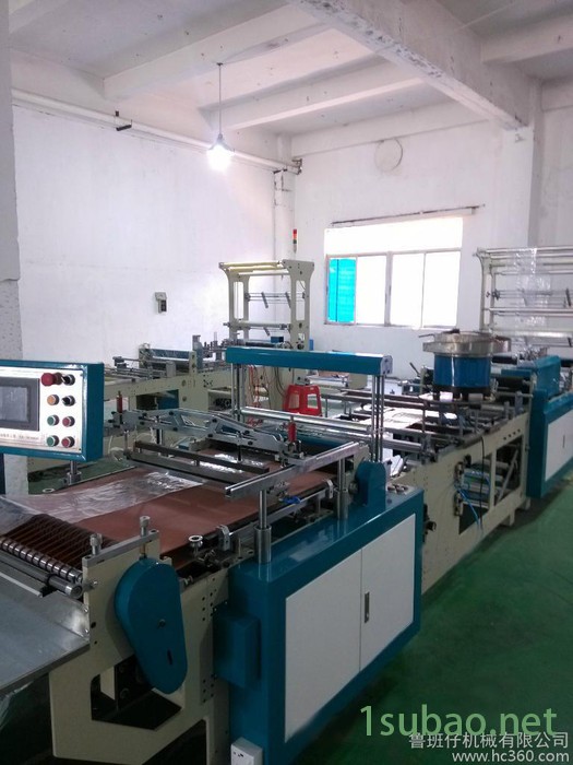 供应鲁班仔机械全自动装拉头制袋机  自封袋制袋机 品质保障图3