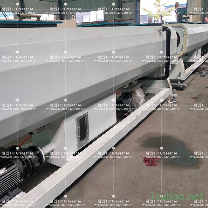 合创格瑞鑫HCPE-400 PE管挤出生产线高效合金螺杆/供水管专用挤出机图4