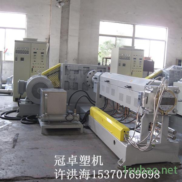 供应江苏昆山冠卓塑机单螺杆造粒机/单螺杆挤出机/塑料造粒设备机械厂家图3