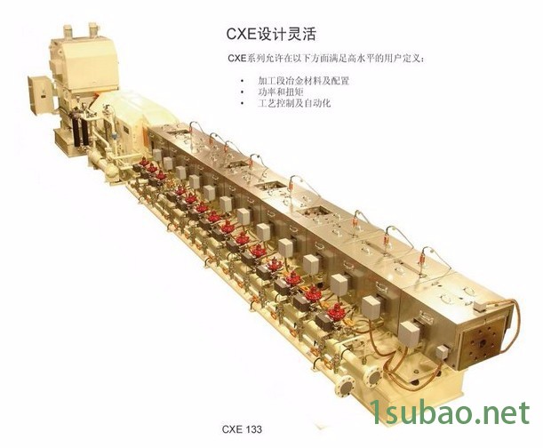 南京 瑞亚CXE系列 螺杆挤出机 塑料挤出机图1