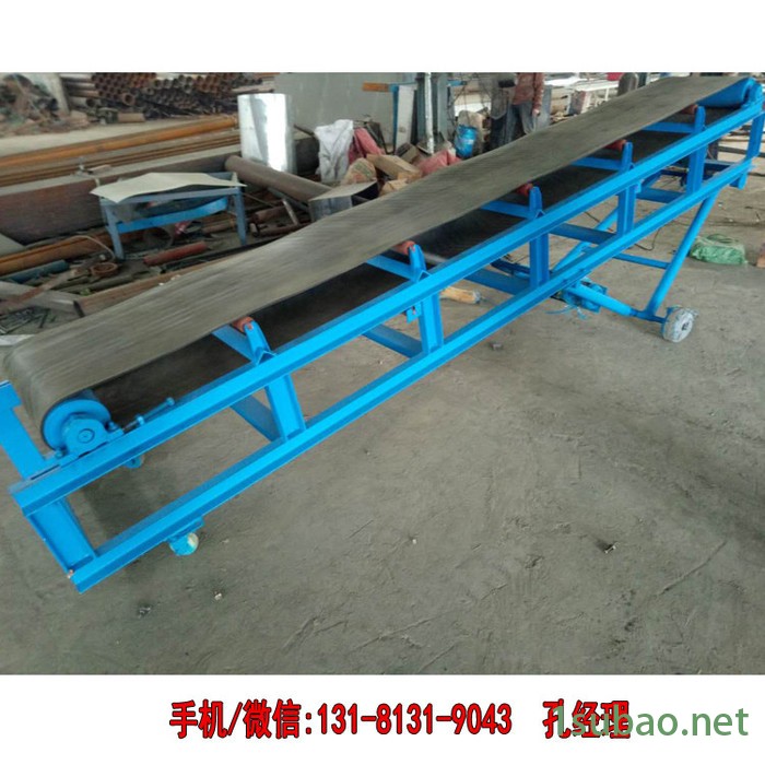 喷码机用小型皮带输送机 两米长可调速皮带机图6