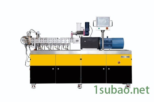 广东** TDM系列同向平行三螺杆挤出机 三螺杆混炼挤出机图1