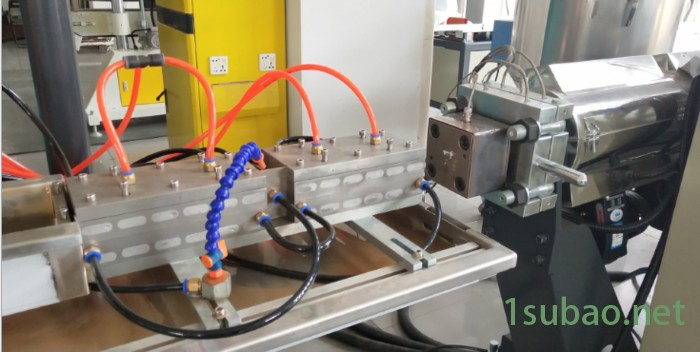 燿安异型材PP单螺杆挤出生产线   PP 正手机 反手机单螺杆挤出机图4