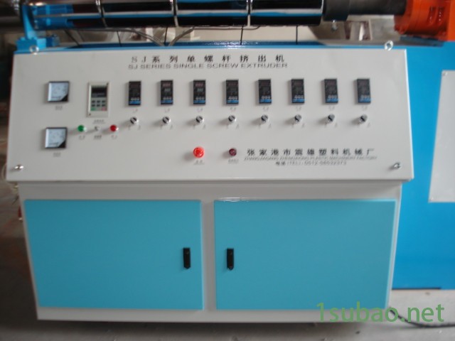 供应厂家生产PE塑料颗粒单螺杆高效挤出机SJ65/30图3