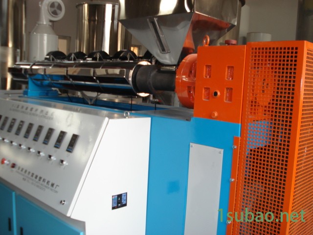 供应厂家生产PE塑料颗粒单螺杆高效挤出机SJ65/30图5