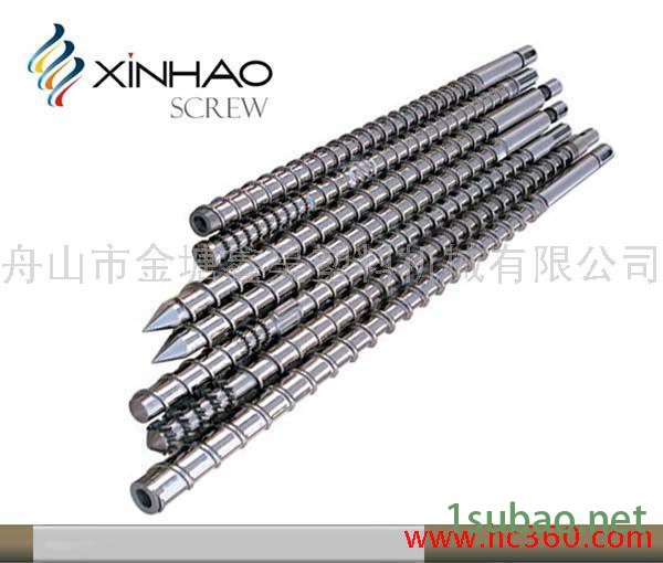 供应各种**】挤出机螺杆，单螺杆。  鑫昊螺杆  35--200锥双螺杆图3