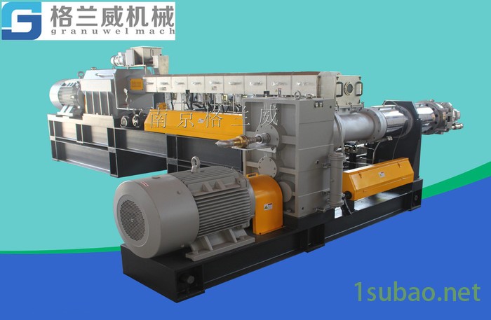 GTS-65/150 双螺杆挤出机组 双阶子母挤出机， PVC双螺杆造粒机，PE电缆造粒机，低烟无卤挤出机图2