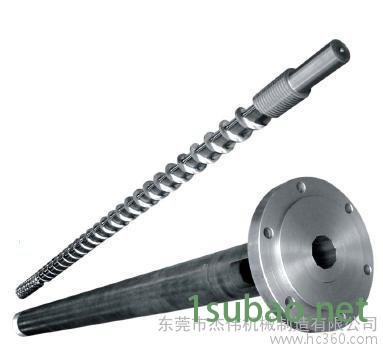 供应JWELL订制挤出机单螺杆与机筒图2