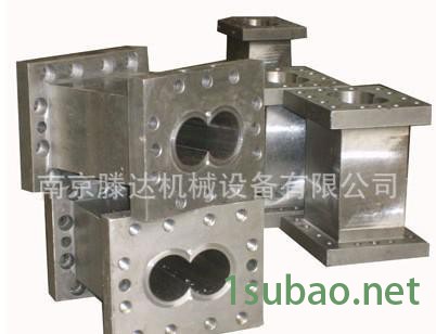 滕达双螺杆挤出机筒体图2