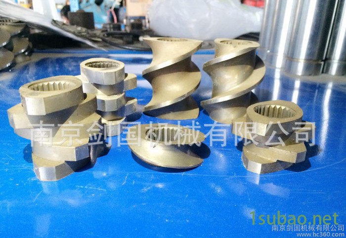 生产制造双螺杆挤出机螺杆芯轴，螺杆元件，双螺杆螺纹套加工图3