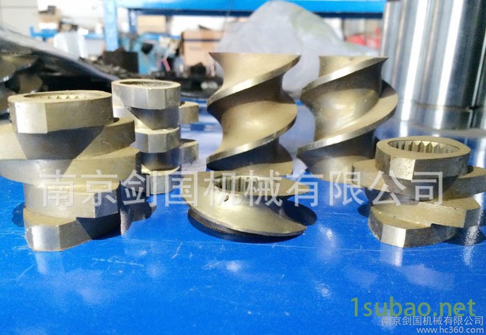 生产制造双螺杆挤出机螺杆芯轴，螺杆元件，双螺杆螺纹套加工图2