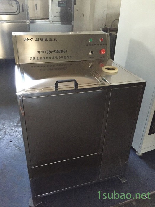 供应山东全自动洗桶机，桶装灌装设备，喷码机，套标机图2