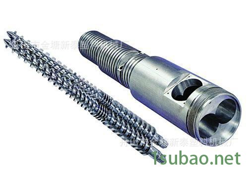 直销管材，板材，型材挤出机螺杆，双合金锥形螺杆图3