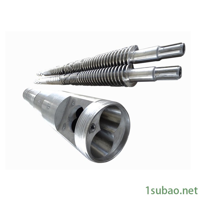 鑫昊 锥双螺杆机筒  挤出机螺杆机筒 双螺杆 挤出机图2