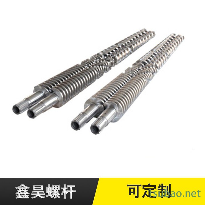 鑫昊 锥双螺杆机筒  挤出机螺杆机筒 双螺杆 挤出机图6