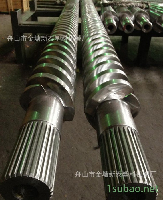 直销高品质平行双螺杆，双孔挤出机机筒图3