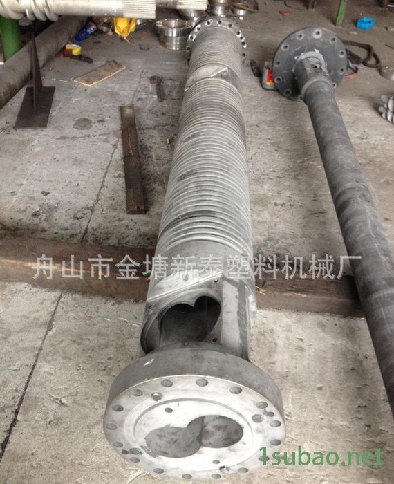 直销高品质平行双螺杆，双孔挤出机机筒图2