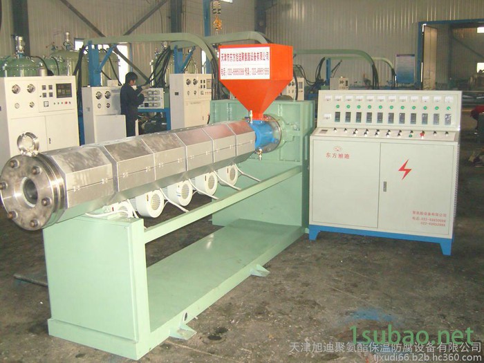 天津旭迪TJXD单螺杆塑料挤出机120型│聚氨酯发泡机配套设备 应单螺杆塑料挤出机-天津旭迪专业图2