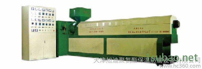 天津旭迪牌单螺杆塑料挤出机120型│聚氨酯发泡机│高压发泡机│发泡机配套设备 应单螺杆塑料挤出机-天津旭迪专业图3