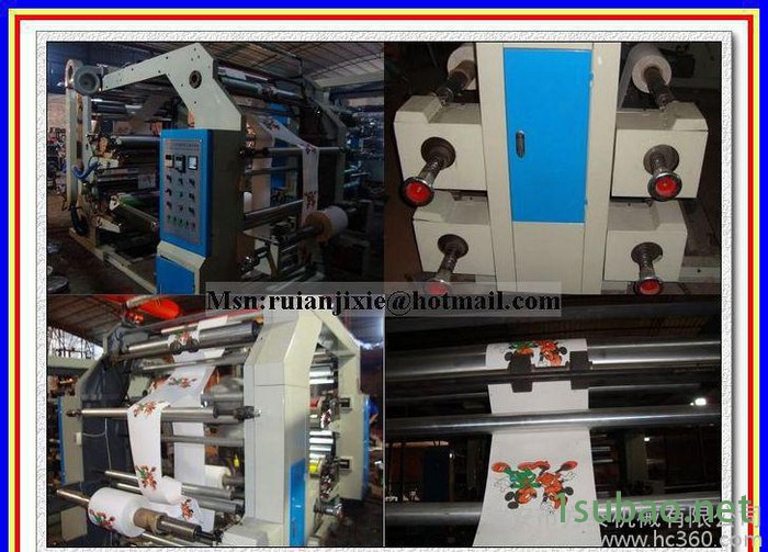 四色柔版印刷机 四色印刷机 4色凸版印刷机图3